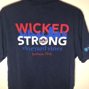 Vineyard Vines Boston Marathon Shirt